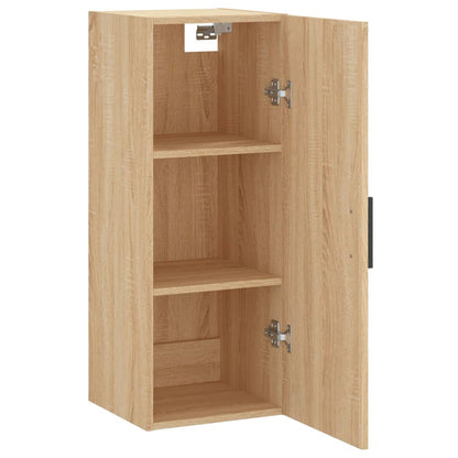 Hangkast 34,5x34x90 cm sonoma eikenkleurig