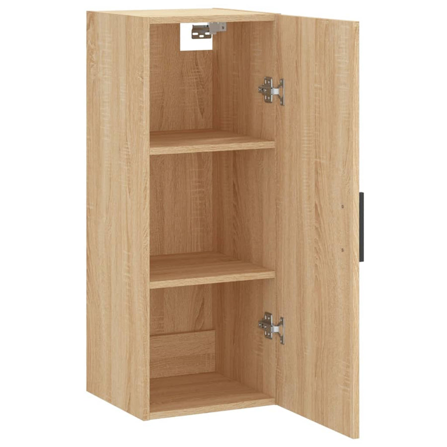 Hangkast 34,5x34x90 cm sonoma eikenkleurig