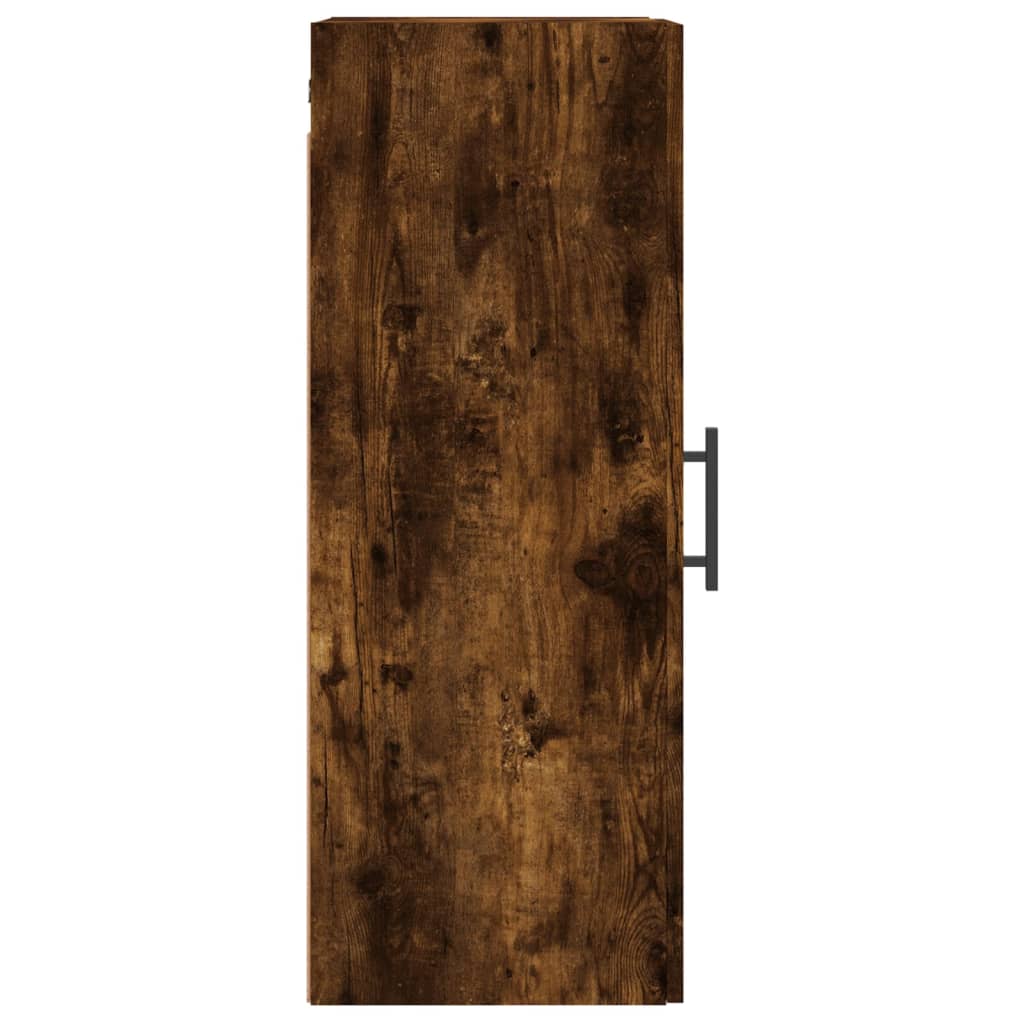 Hangkast 34,5X34X90 Cm Gerookt Eikenkleurig