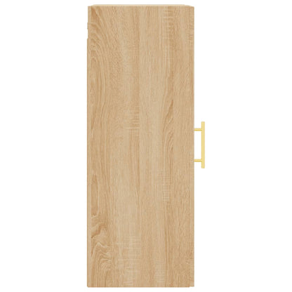 Hangkast 34,5X34X90 Cm Kleurig Sonoma eiken