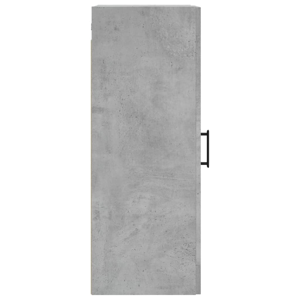 Wandkast 34,5X34X90 Cm Betongrijs