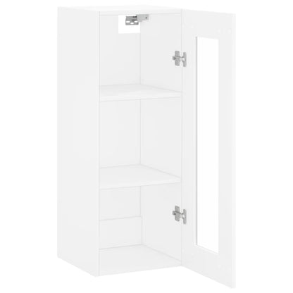 Wandkast 34,5X34X90 Cm Wit