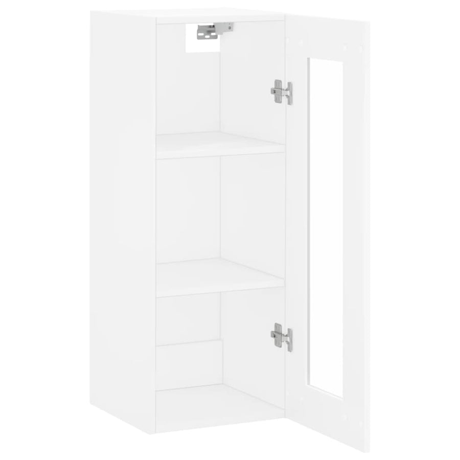 Wandkast 34,5X34X90 Cm Wit