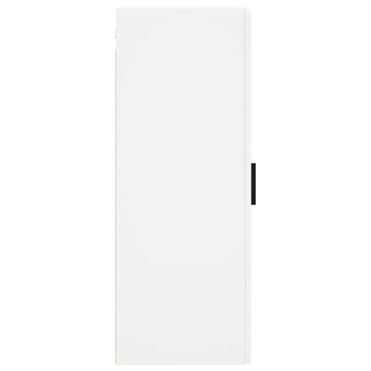 Wandkast 34,5X34X90 Cm Wit