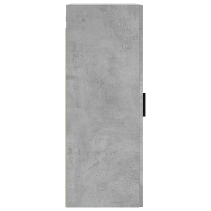 Wandkast 34,5X34X90 Cm Betongrijs