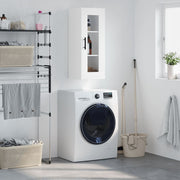Wall cabinet 34.5x34x90 cm white