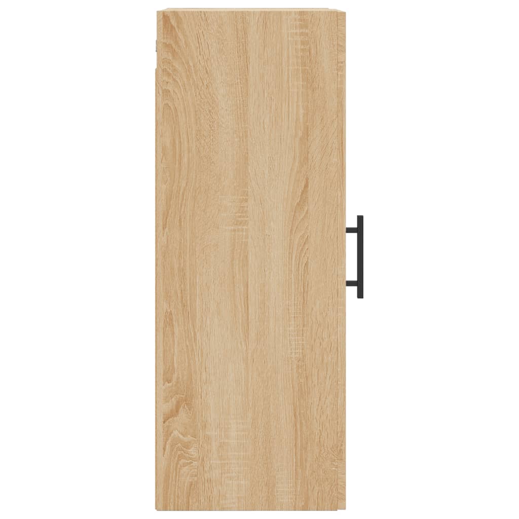 Hangkast 34,5X34X90 Cm Kleurig Sonoma eiken