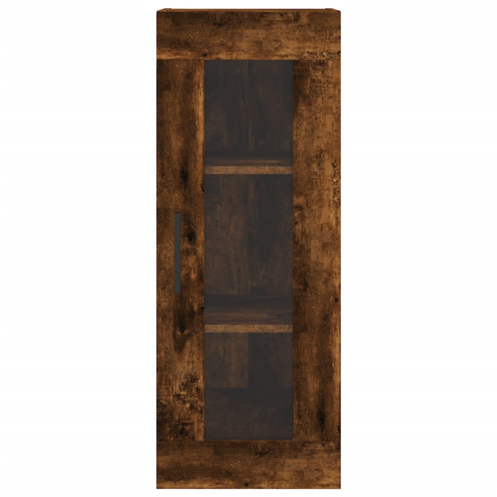 Hangkast 34,5X34X90 Cm Kleurig Gerookt eiken