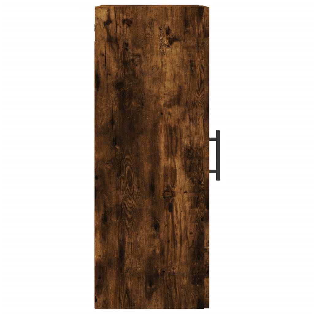 Hangkast 34,5X34X90 Cm Kleurig Gerookt eiken