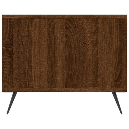 Salontafel 90X50X40 Cm Bewerkt Hout Bruin Eikenkleur Bruineiken