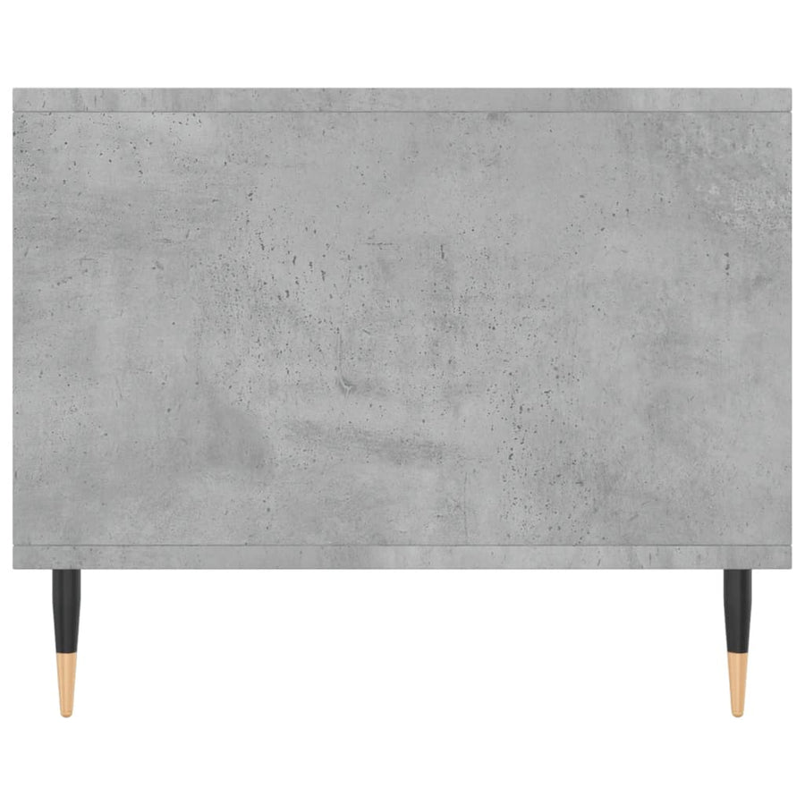 Salontafel 90X50X40 Cm Bewerkt Hout Betongrijs