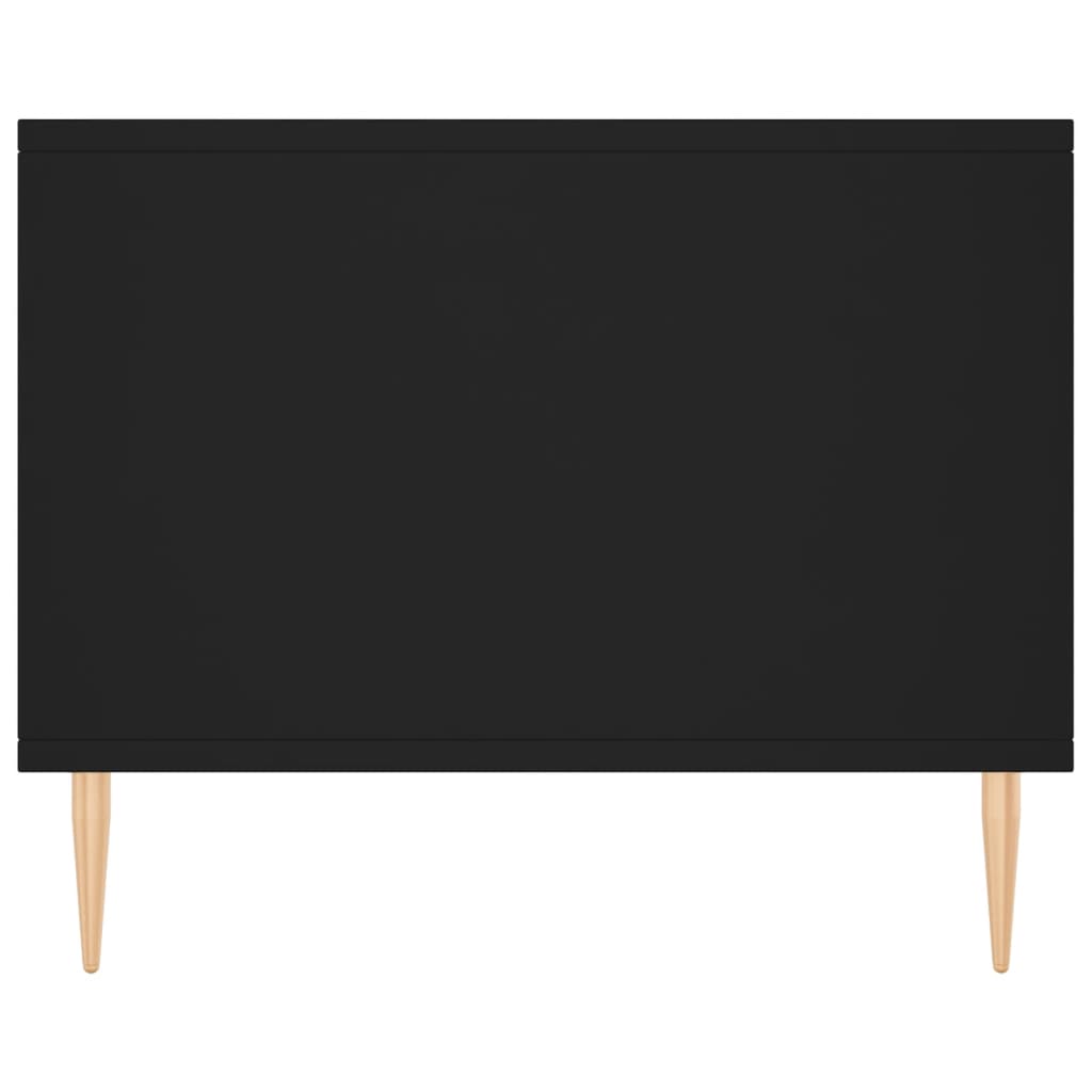 Salontafel 90X50X40 Cm Bewerkt Hout Zwart
