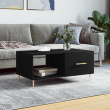 Salontafel 90X50X40 Cm Bewerkt Hout Zwart