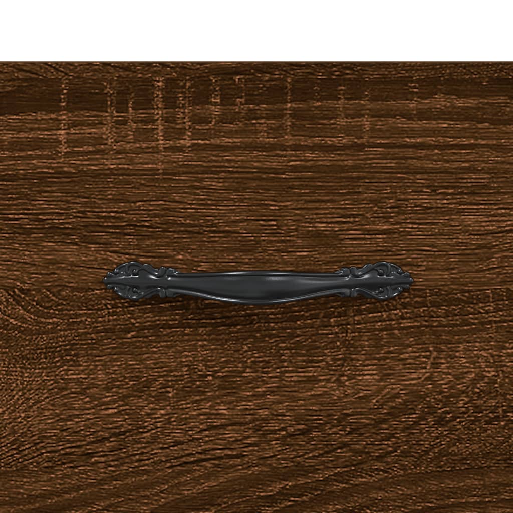 Salontafel 90X50X40 Cm Bewerkt Hout Bruin Eikenkleur Bruineiken
