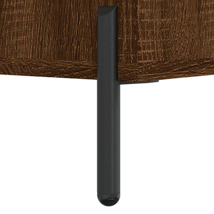 Salontafel 90X50X40 Cm Bewerkt Hout Bruin Eikenkleur Bruineiken
