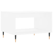 Salontafel 60X50X40 Cm Bewerkt Hout Wit