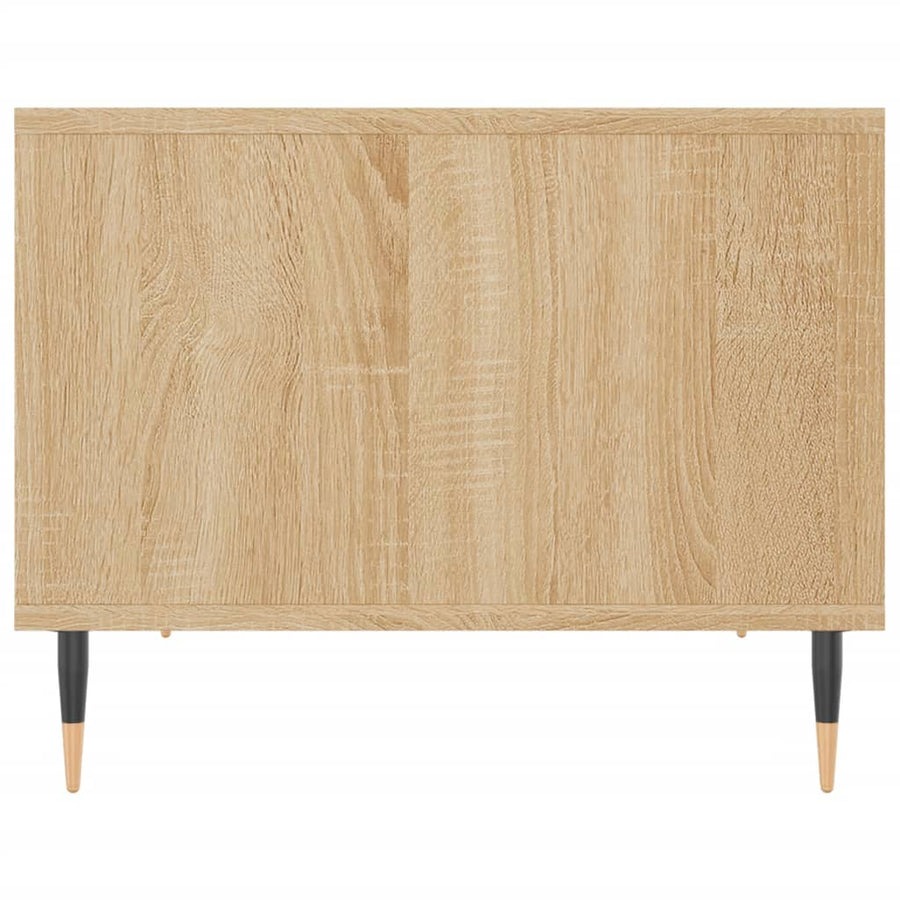 Salontafel 60X50X40 Cm Bewerkt Hout Kleurig Sonoma eiken