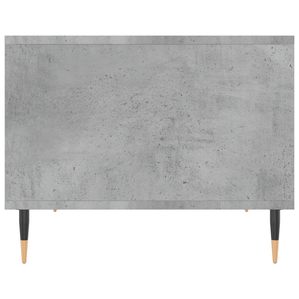 Salontafel 60X50X40 Cm Bewerkt Hout Betongrijs
