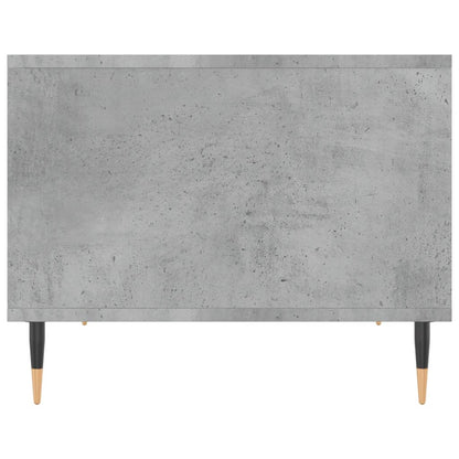 Salontafel 60X50X40 Cm Bewerkt Hout Betongrijs