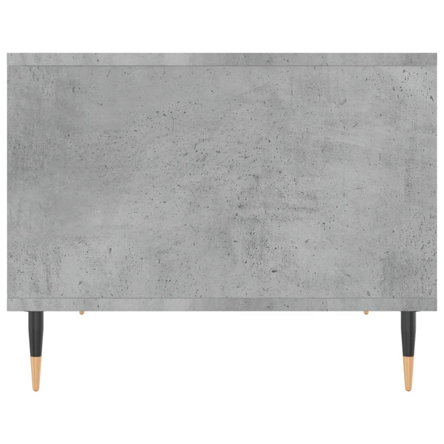 Salontafel 60X50X40 Cm Bewerkt Hout Betongrijs