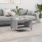 Coffee table 60x50x40 cm engineered wood grey Sonoma oak effect