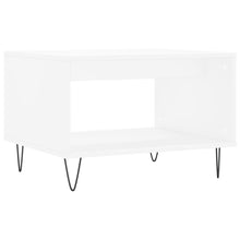 Salontafel 60X50X40 Cm Bewerkt Hout Wit