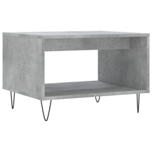 Salontafel 60X50X40 Cm Bewerkt Hout Betongrijs