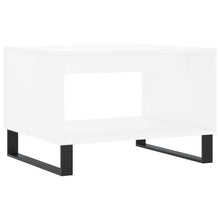 Salontafel 60X50X40 Cm Bewerkt Hout Wit