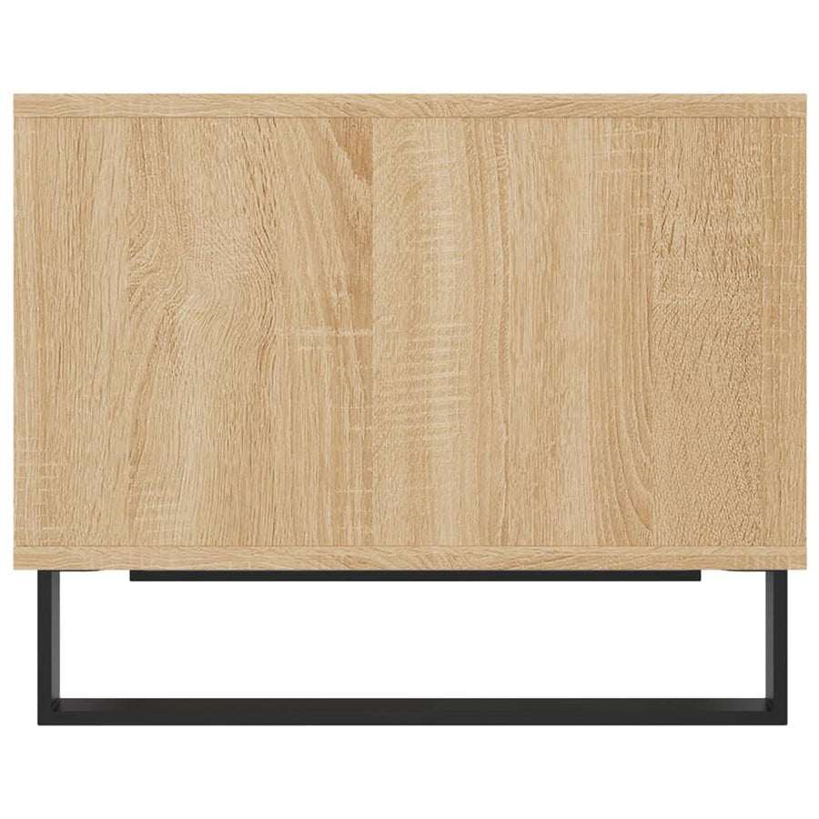 Salontafel 60X50X40 Cm Bewerkt Hout Kleurig Sonoma eiken