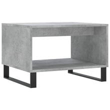 Salontafel 60X50X40 Cm Bewerkt Hout Betongrijs