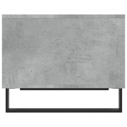 Salontafel 60X50X40 Cm Bewerkt Hout Betongrijs