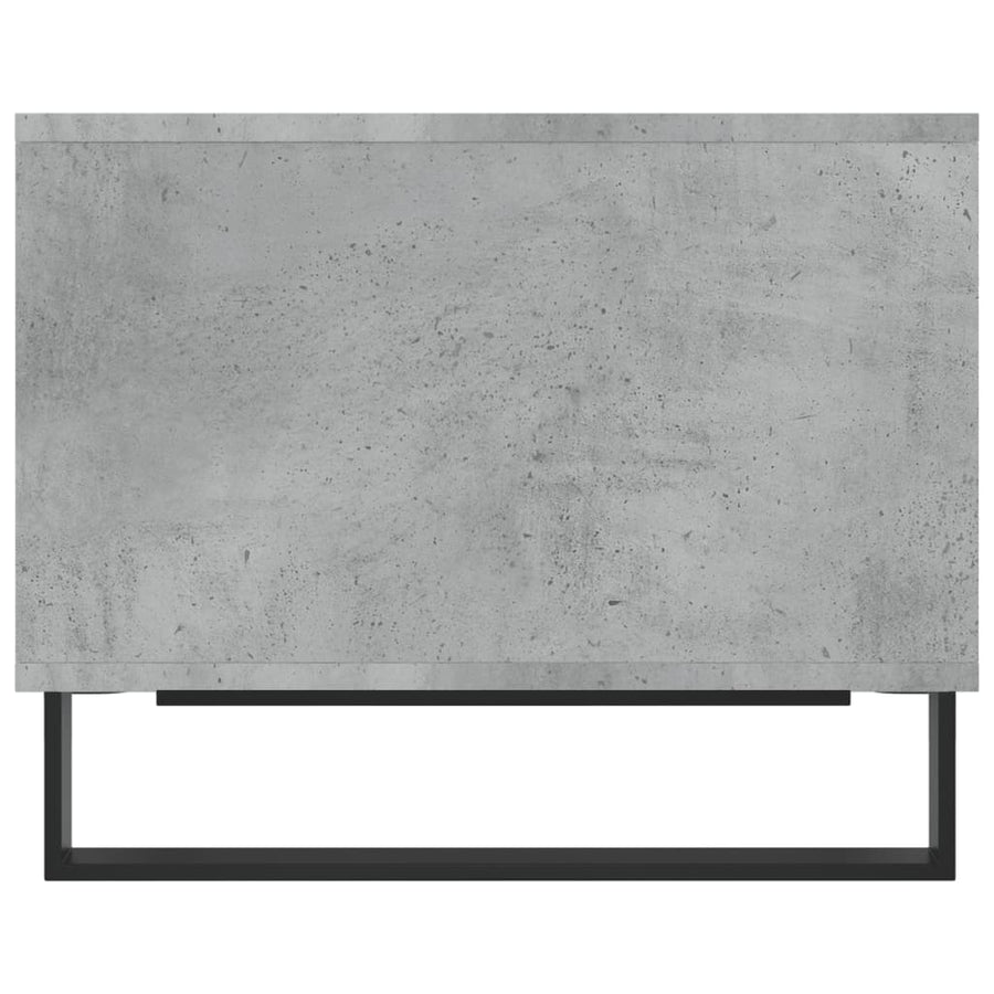 Salontafel 60X50X40 Cm Bewerkt Hout Betongrijs