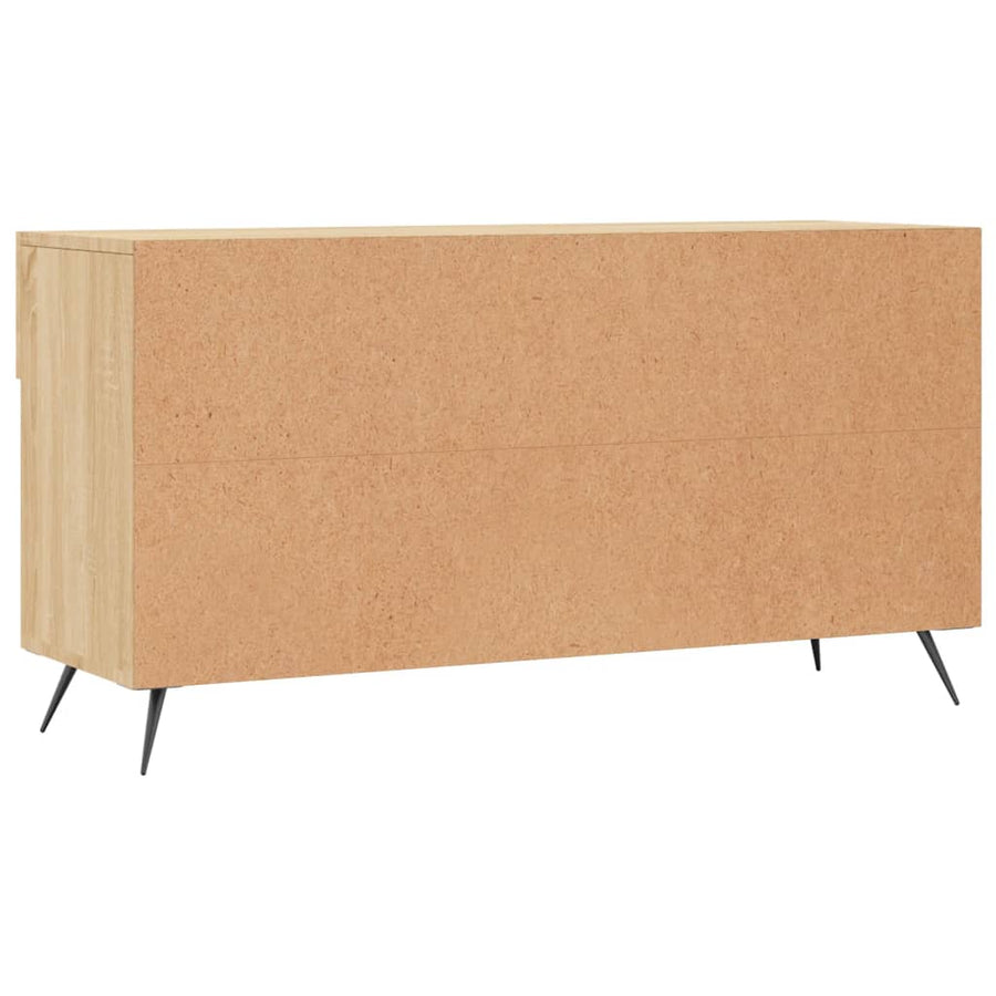 Schoenenbank 102X35X55 Cm Bewerkt Hout Sonoma Eikenkleurig