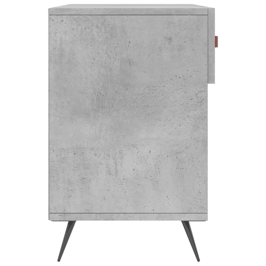 Schoenenbank 02X35X55 Cm Bewerkt Hout Betongrijs