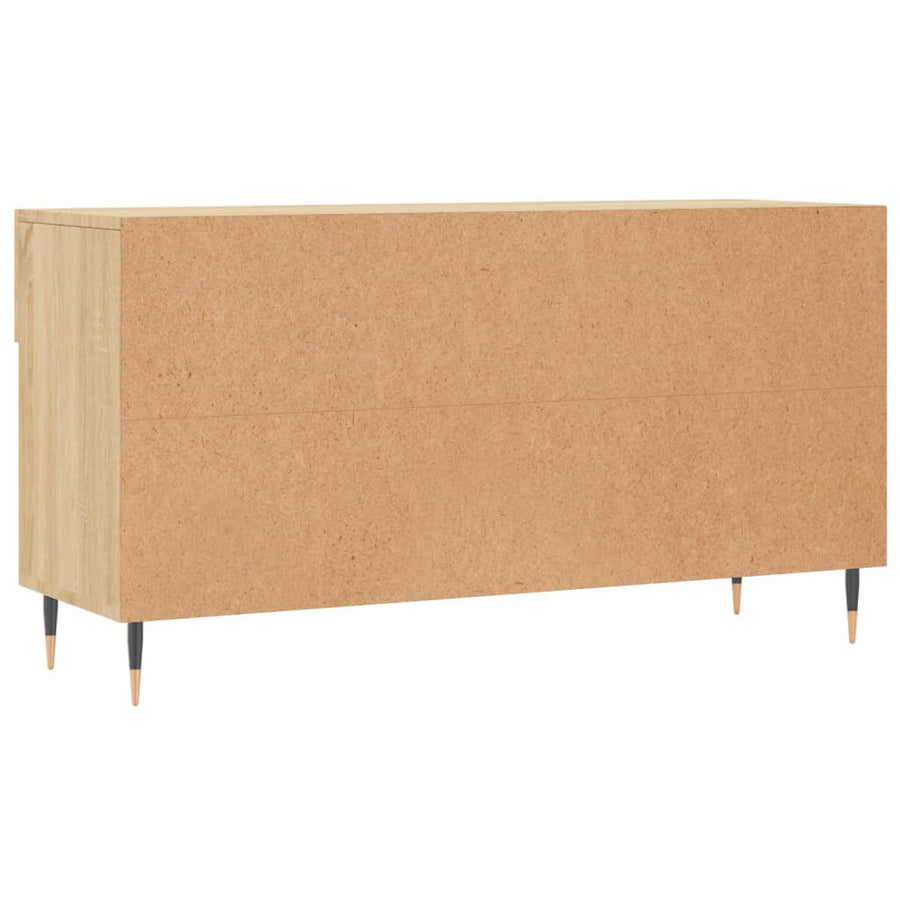 Schoenenbank 02X35X55 Cm Bewerkt Hout Kleurig Sonoma eiken