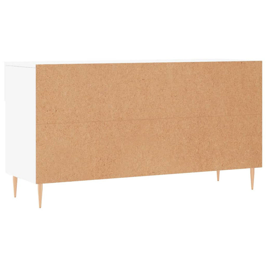 Schoenenbank 102X35X55 Cm Bewerkt Hout Wit
