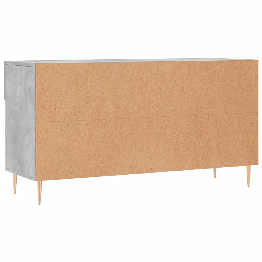 Schoenenbank 02X35X55 Cm Bewerkt Hout Betongrijs