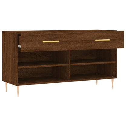 Schoenenbank 02X35X55 Cm Bewerkt Hout Sonoma Eikenkleurig Bruineiken