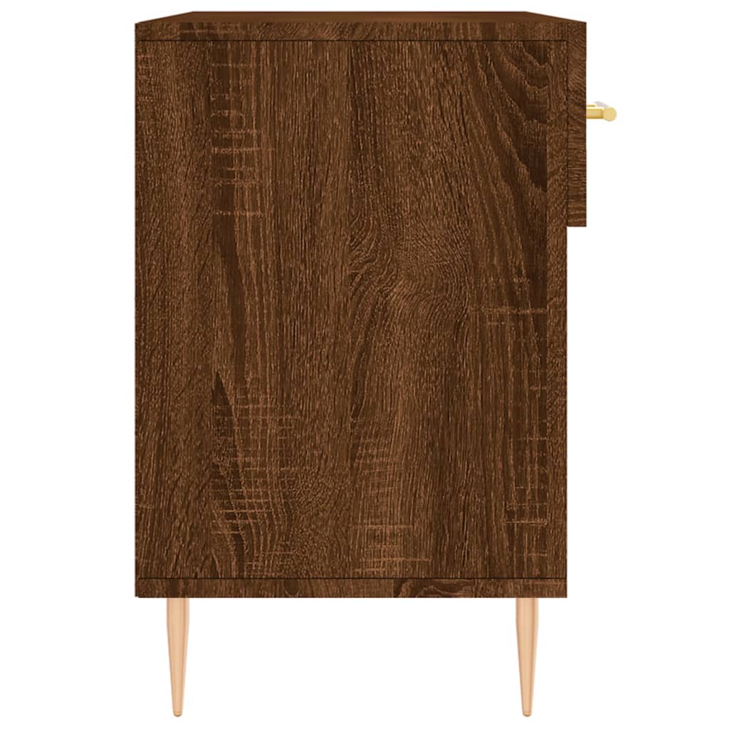Schoenenbank 02X35X55 Cm Bewerkt Hout Sonoma Eikenkleurig Bruineiken