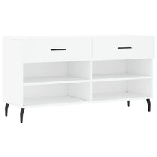 Schoenenbank 02X35X55 Cm Bewerkt Hout Wit