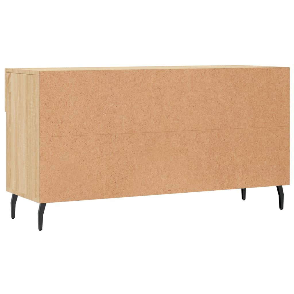 Schoenenbank 02X35X55 Cm Bewerkt Hout Kleurig Sonoma eiken