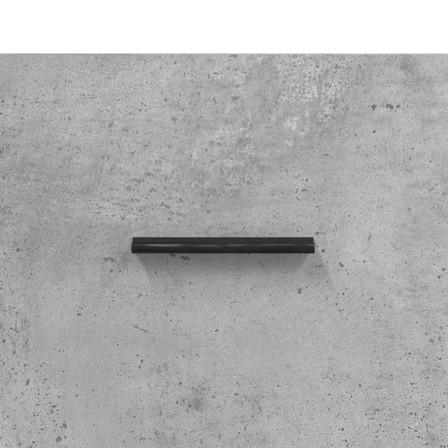 Schoenenbank 102X35X55 Cm Bewerkt Hout Betongrijs