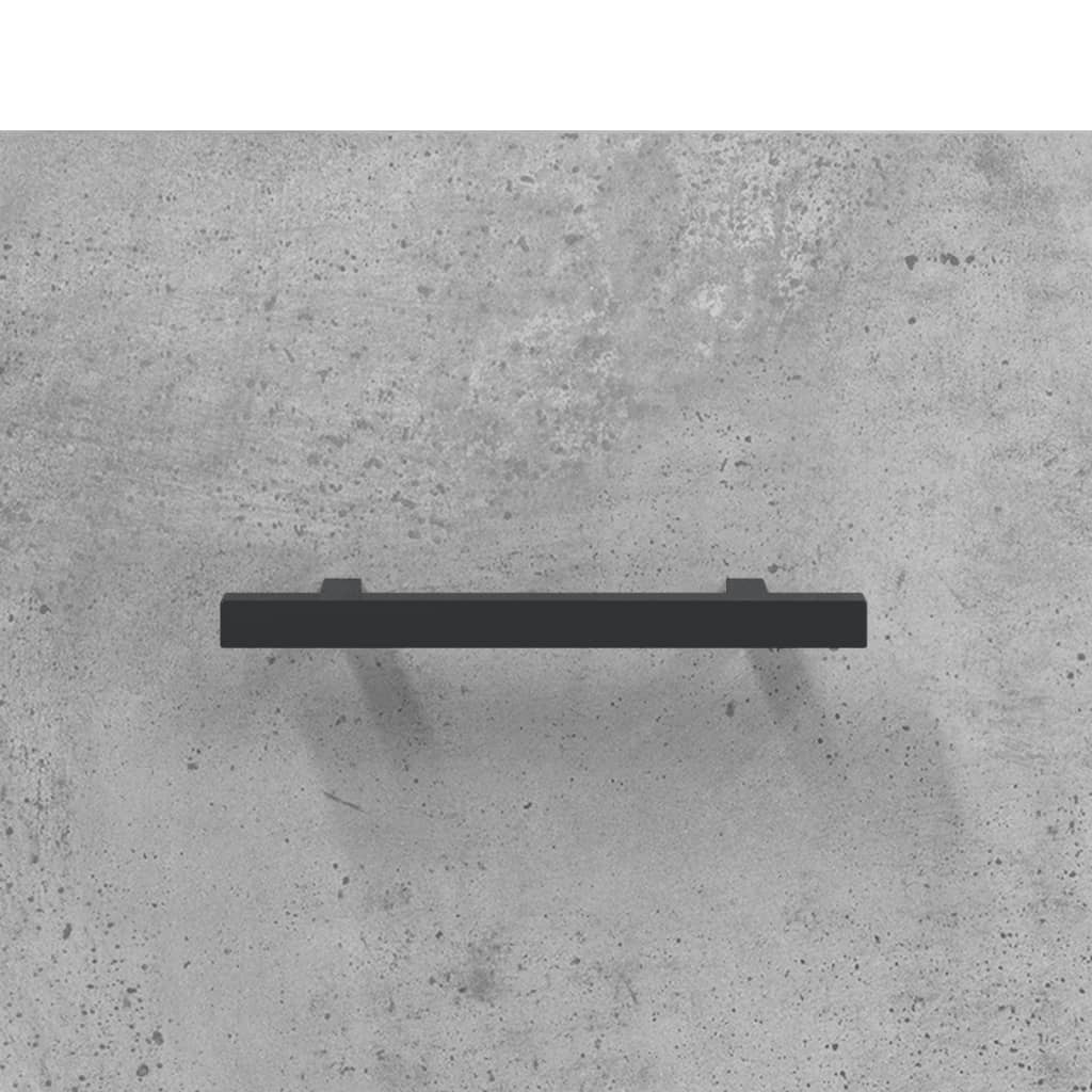 Schoenenbank 02X35X55 Cm Bewerkt Hout Betongrijs