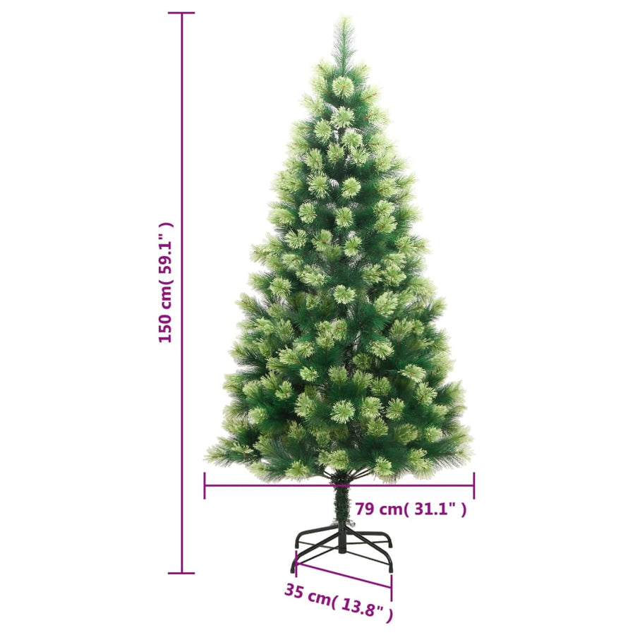 Kunstkerstboom Met Scharnieren En Standaard 150 cm Basis