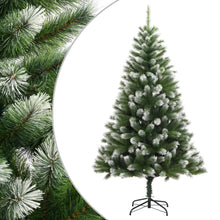 Kunstkerstboom Met Scharnieren En Sneeuw 1 150 cm
