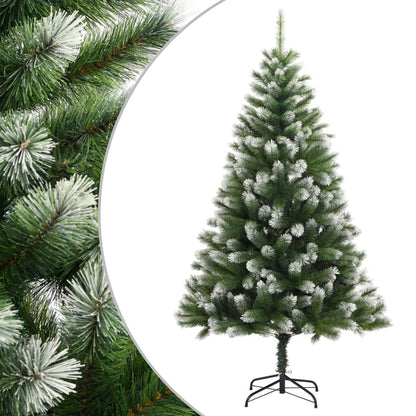 Kunstkerstboom Met Scharnieren En Sneeuw 1 150 cm