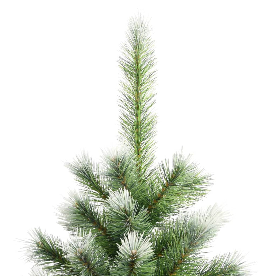 Kunstkerstboom Met Scharnieren En Sneeuw 1 150 cm