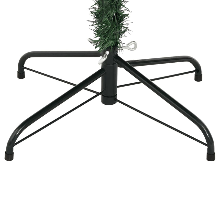 Kunstkerstboom Met Scharnieren En Sneeuw 240 cm Basis