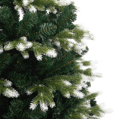Kunstkerstboom Met Scharnieren En Sneeuw 180 cm Basis