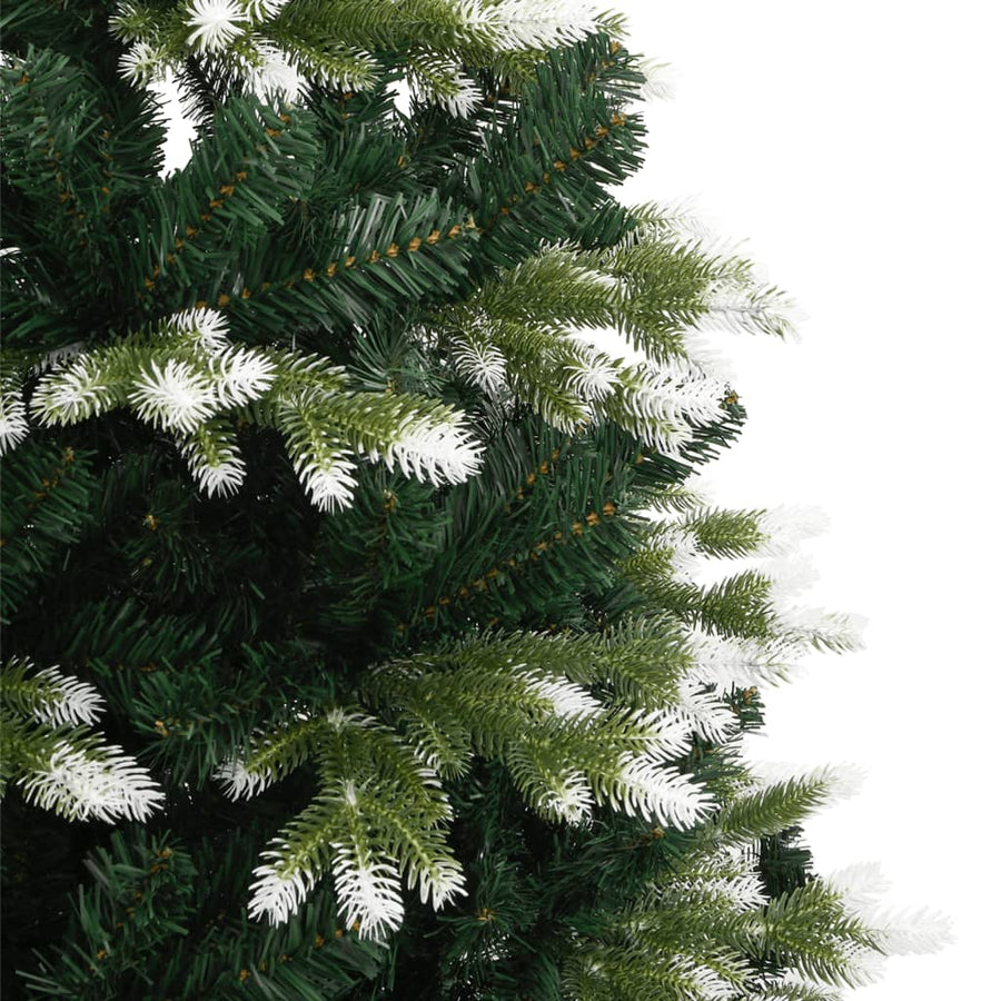 Kunstkerstboom Met Scharnieren En Sneeuw 180 cm Basis